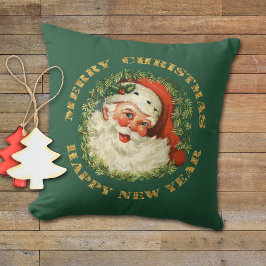 Cojín Decorativo Retro Classic Santa Claus