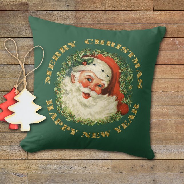 Cojín Decorativo Retro Classic Santa Claus (Subido por el creador)