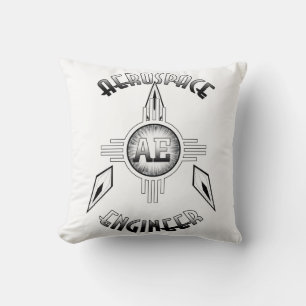 Cojín Decorativo Retro de ingeniería aeroespacial