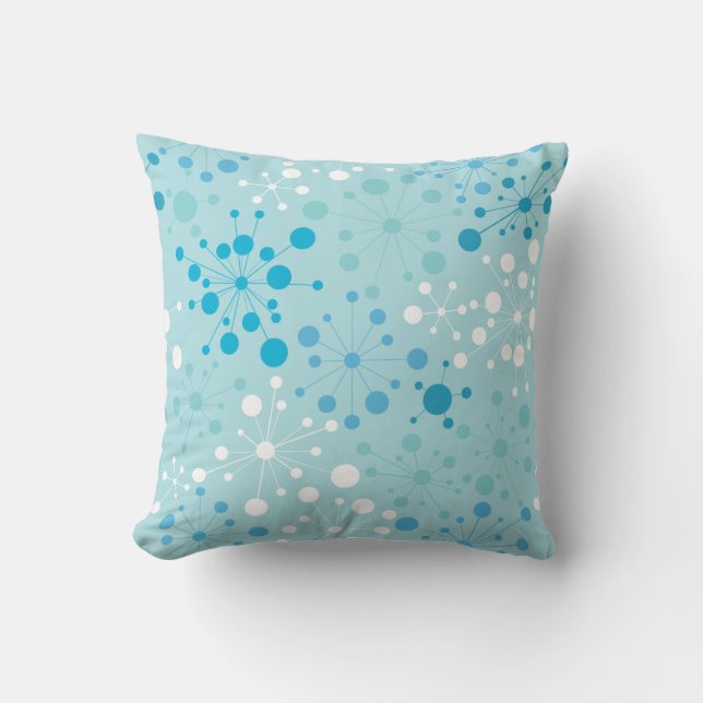 Cojín decorativo retro de Starburst (Anverso)