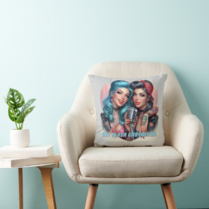 Cojín decorativo Retro Diva de Crónicas Flash Cali