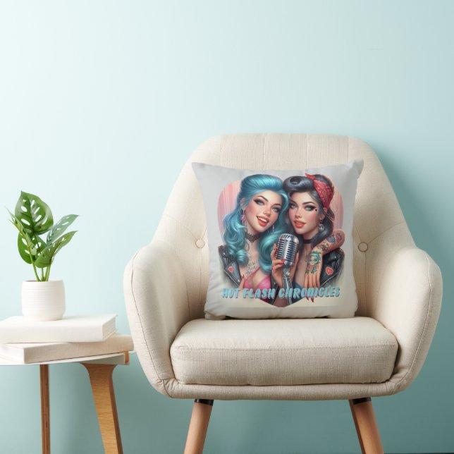 Cojín decorativo Retro Diva de Crónicas Flash Cali (Silla)
