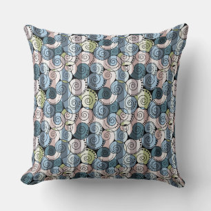 Cojín Decorativo Retro, espiral