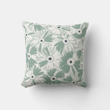 Retro Flor Silvestre & Reversible Cuadrícula de Di