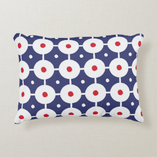 Cojín Decorativo Retro Funky Seamless Vintage Design