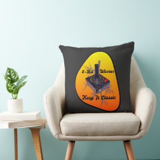 Cojín Decorativo Retro Gamer Legend – 8-Bit Joystick Classic