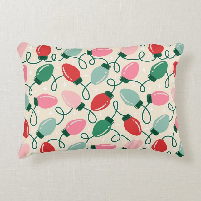 Cojín Decorativo Retro Glow Lights (Anverso)