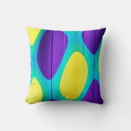 Cojín Decorativo Retro Persian Carpet Peacock Feather Pattern 