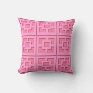 Cojín decorativo Retro Pink Trellis