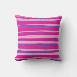 Cojín Decorativo Retro Pintura simple a rayas Abstract Art