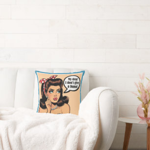 Cojín Decorativo Retro Pinup_ My