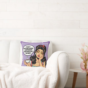 Cojín Decorativo Retro Pinup_ Rise and Shine
