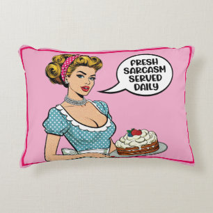 Cojín Decorativo Retro Pinup_ Served Daily