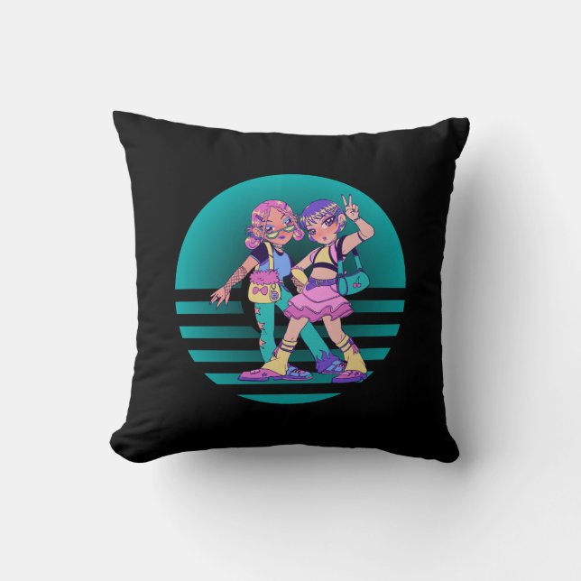 Cojín Decorativo Retro Rebels (Anverso)
