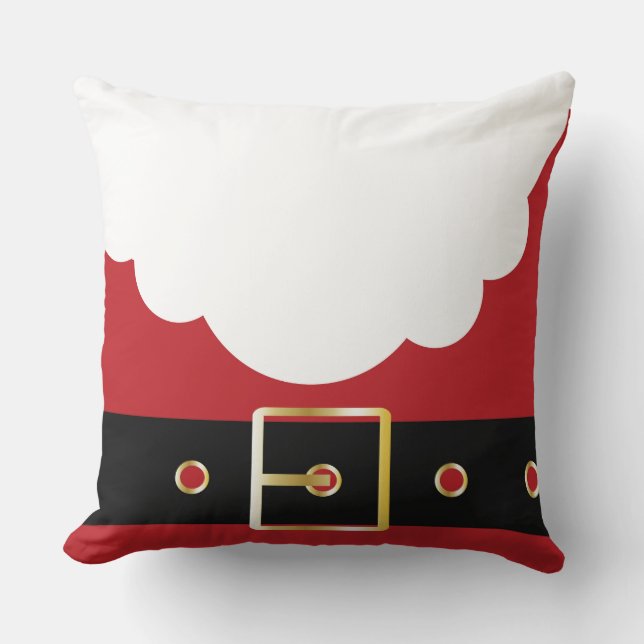 Cojín Decorativo retro santa claus (Anverso)