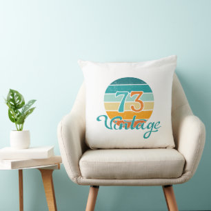 Cojín Decorativo Retro Sunset 73 Vintage Distressed