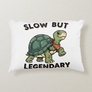 Cojín Decorativo Retro Turtle Slow Legend Rectangular Pillow