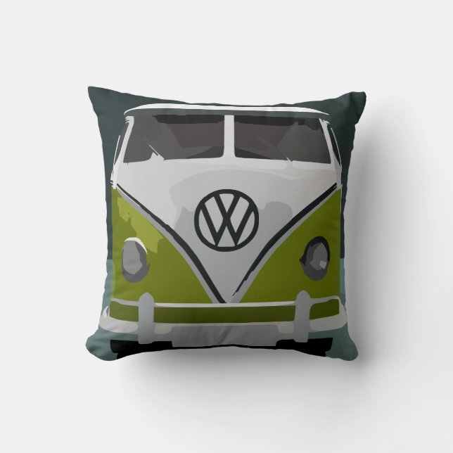 Cojín Decorativo Retro Van Pillows (Anverso)