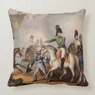 Cojín Decorativo Reunión de los emperadores del ruso y de Austria,