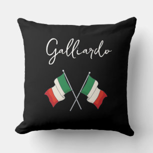 Cojín Decorativo Reunión Familiar Bandera Italiana