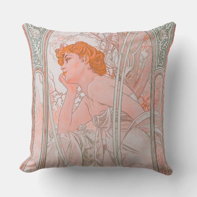 Cojín Decorativo Reverie du Soir (1899) (Anverso)