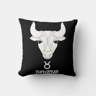 Cojín decorativo reversible de Taurus Silhouette