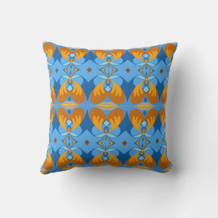 Cojín decorativo reversible del cielo naranja