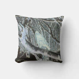 Cojín Decorativo Reversible Spooky Buzzard en la rama