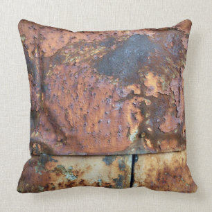 Cojín Decorativo Revestimiento de metal oxidado edificio industrial