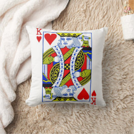 Cojín Decorativo Rey de Corazones