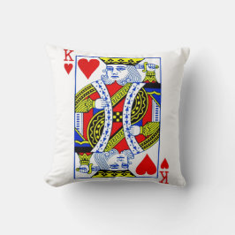 Cojín Decorativo Rey de Corazones