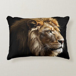 Cojín Decorativo Rey de la Sabana Brillante