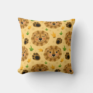 Cojín Decorativo Rey de los leones más agudos con patas
