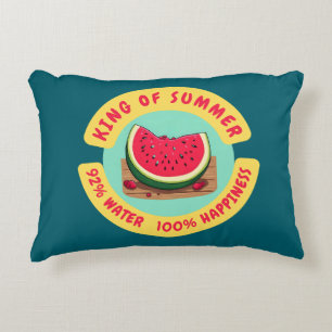 Cojín Decorativo Rey De Verano Jugoso Sandía