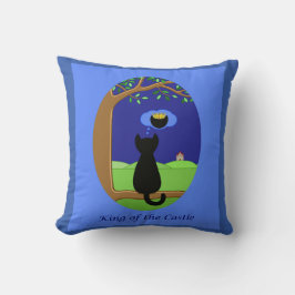 Cojín Decorativo Rey del castillo reversible