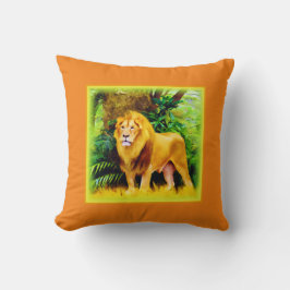 Cojín Decorativo Rey León En La Selva. ¡Hazte con una en Zazzle