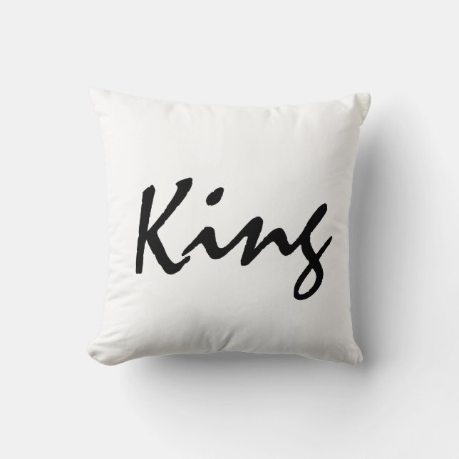 Cojín Decorativo Rey Throw Decorative Bedroom Pillow (Anverso)