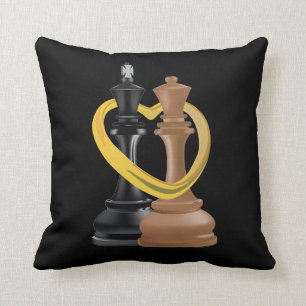 Cojín Decorativo Rey y Reina