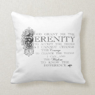 Cojín Decorativo Rezo de la serenidad