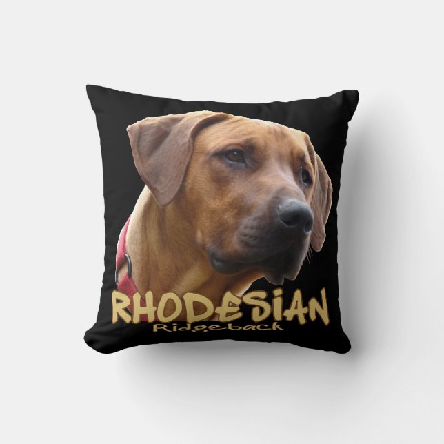 Cojín Decorativo Rhodesian Ridgeback (Anverso)