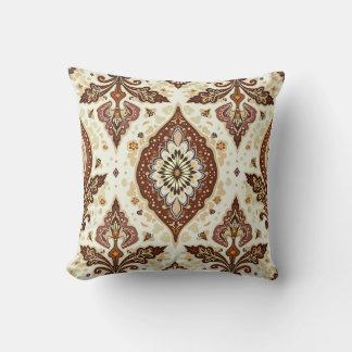 Cojín Decorativo Rich Brown Paisley Cushion