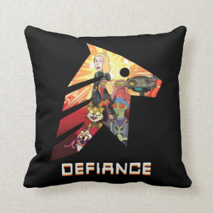 Cojín Decorativo RICK AND MORTY™   Tripulación de Defiance Espac
