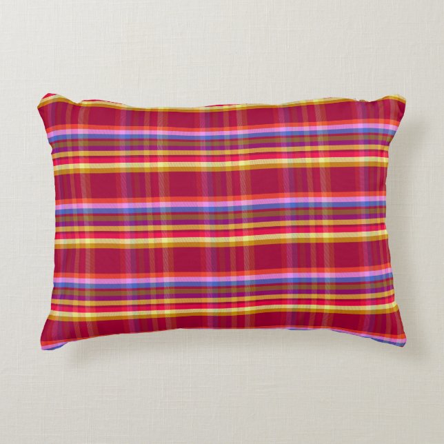 Cojín Decorativo Rico Plaid RC (Anverso)