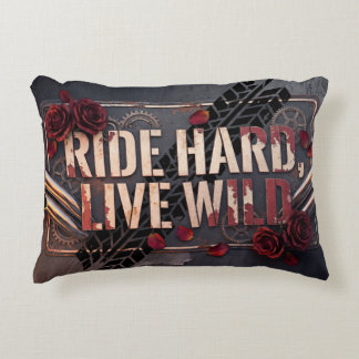 Cojín Decorativo ride hard, live wild