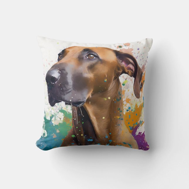 Cojín Decorativo Ridgeback Dog (Anverso)