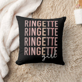 Cojín Decorativo Ringette Chica | Regalos para Ringette Player