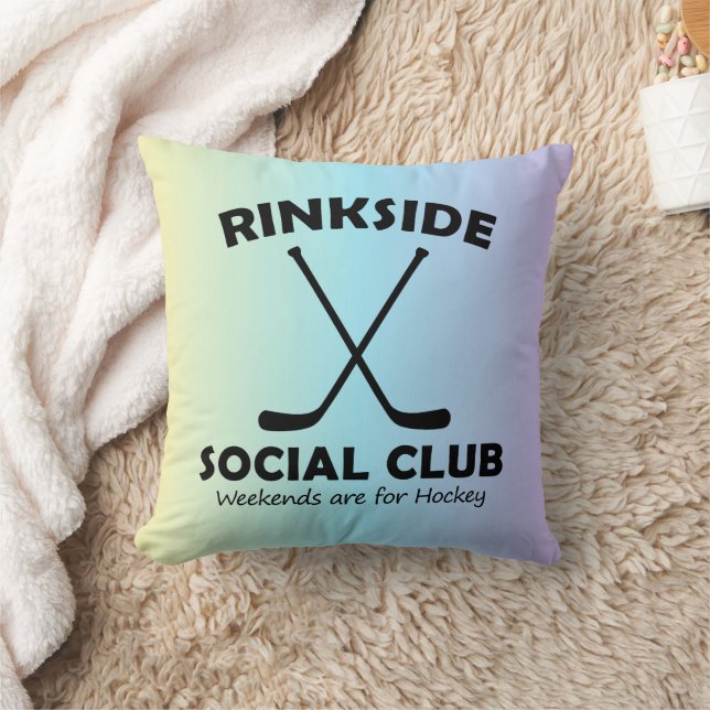 Cojín Decorativo Rinkside Social Club Madre Danza de Regalo Hockey  (Manta)