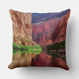 Cojín Decorativo Río Colorado en el Gran Cánion, AZ