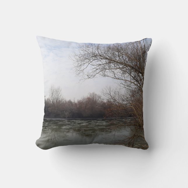 Cojín Decorativo Río de Janeiro en invierno (Anverso)