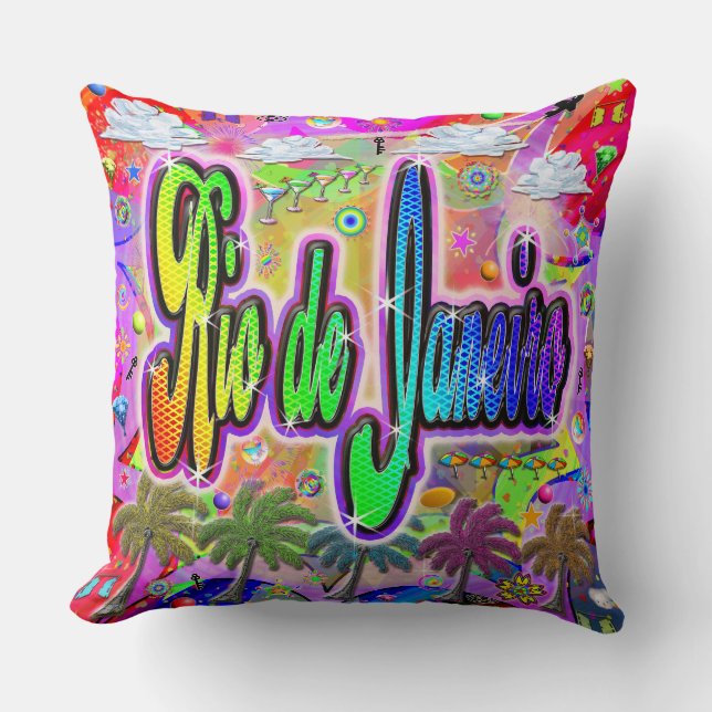 Cojín Decorativo Río de Janeiro Vista Express Pillow (Anverso)